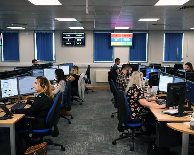West Yorkshire Police's Contact Management Centre handles more than 1,300 emergency calls on average each day.