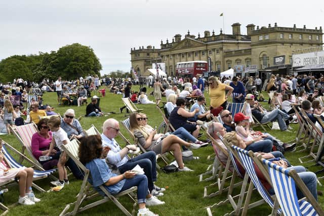The Great British Food Festival is returning to Harewood House over the Platinum Jubilee weekend. Picture: Steve Riding
