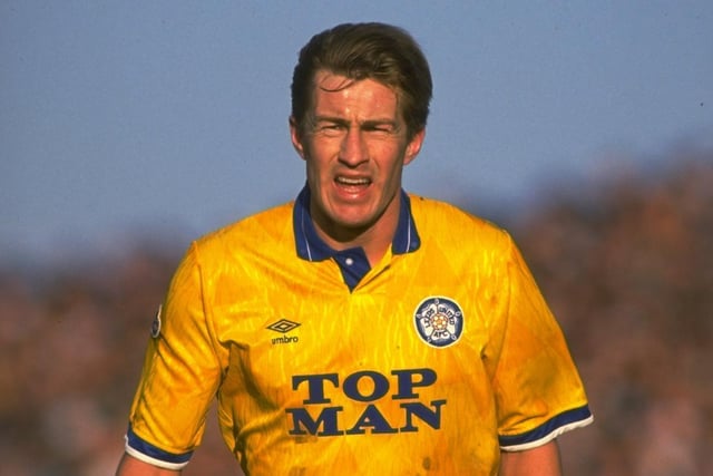 Lee Chapman during the FA Cup third round clash against Barnsley at Oakwell in January 1991.