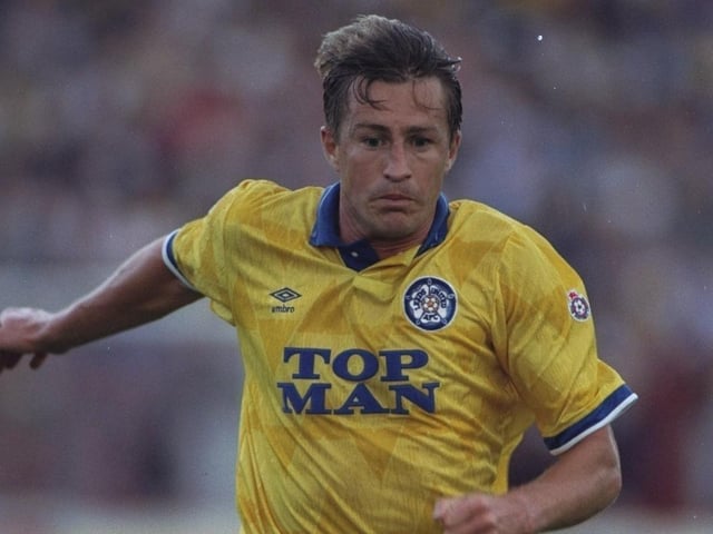 Lee Chapman in action during a pre-season friendly against Shelbourne at Tolka Park in July 1991.