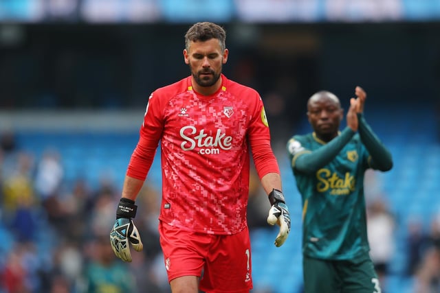 At 58.3%, the Hornets' shot-stopper has the worst save success rate in the Premier League.