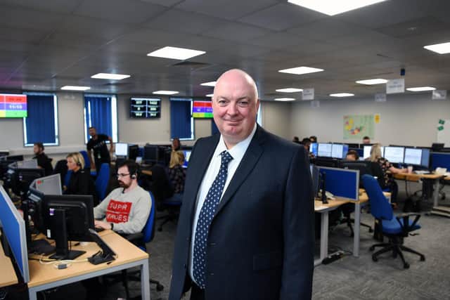 Tom Donohoe is West Yorkshire Police's contact senior manager. Picture: Jonathan Gawthorpe