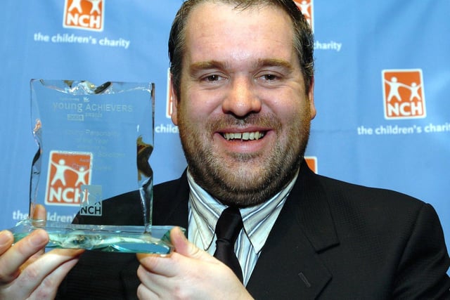 Leeds's own Radio One DJ Chris Moyles was crowned Personality of the Year at the Young Achievers Awards held at Elland Road in November 2004.