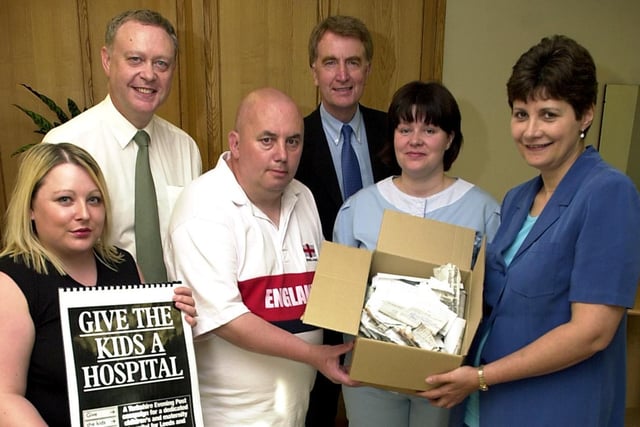 Your YEP met with Health Minister Melanie Johnson (right) at her Westminster office in June 2004 as part of the newspaper's campaign for a children's hospital in the city. Pictured, from left, are reporter Vicki Shaw, Paul Truswell MP, Geoff Stagg, Colin Burgon MP and modern matron Alison Conchie.