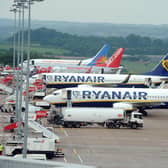 Airlines across the UK have been forced to cancel flights this week as staff shortages, air traffic control restrictions and airport handling delays begin to take their toll. Picture: Tony Johnson.