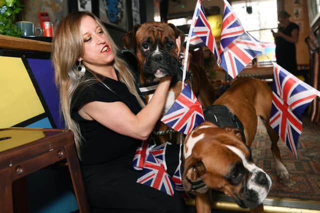 Pictured is Marta Gonzalez, manager of Doghouse, as she prepares for the jubilee party. Photo: Jonathan Gawthorpe