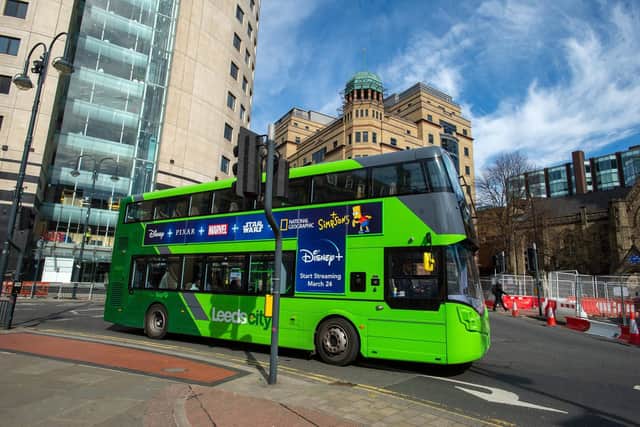West Yorkshire Combined Authority has received almost £70m to develop a Bus Service Improvement Plan. Picture: Bruce Rollinson