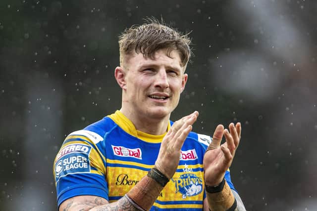 Leeds Rhinos centre Liam Sutcliffe. Picture: Tony Johnson.