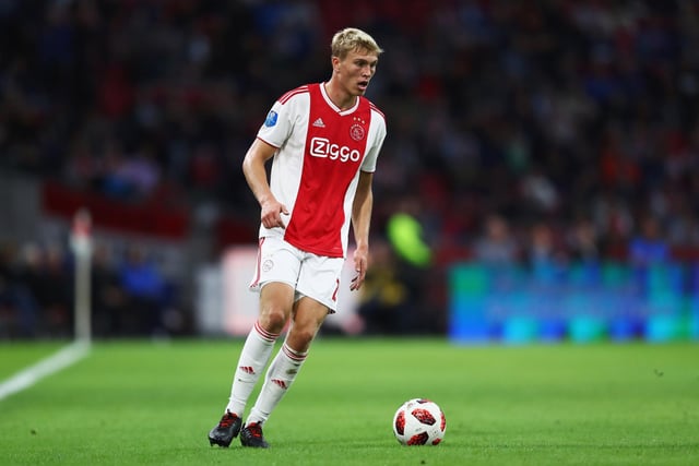 Kristensen joins Ajax on a four-and-a-half-year contract and the defender makes eight Eredivisie appearances in the second half of the 2018/2019 season.