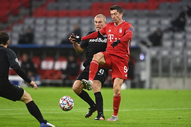 Kristensen gets an assist during RB Salzburg's 3-1 defeat to Bayern Munich as the Austrian side fail to progress from Group A of the Champions League.