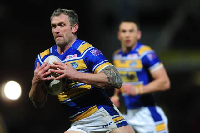 Jamie Peacock MBE won six Super League titles with Leeds Rhinos. Credit: Steve Riding