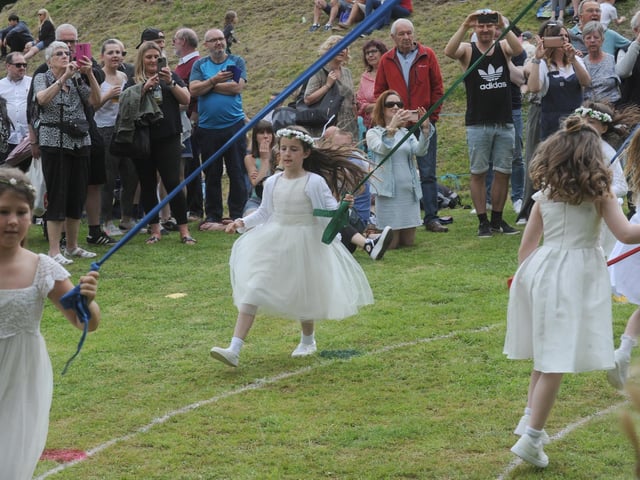 There were pictures aplenty as attendees sought to capture the action.