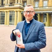 Reverend Jon Swales MBE was invited to London for the Platinum Jubilee celebrations.