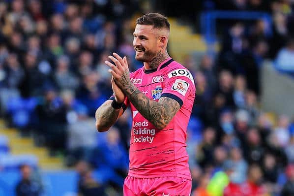 Zak Hardaker had a fine game for Rhinos. Picture by Alex Whitehead/SWpix.com.