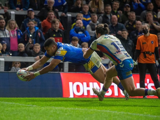 The Tongan international impressed against Wakefield and is an easy choice on the right-flank.