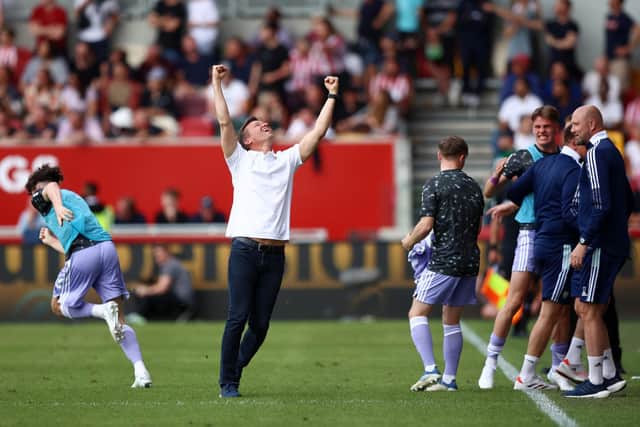 JOB DONE - Jesse Marsch took a huge risk in coming to Leeds United during a relegation fight instead of waiting for a more comfortable summer arrival but kept the Whites up in the end, just. Pic: Getty