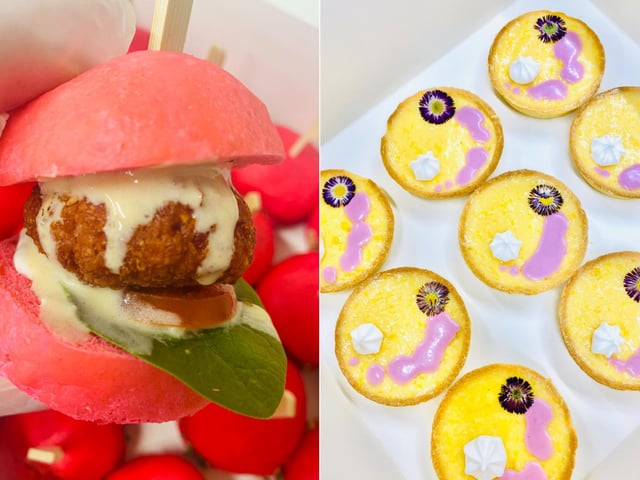 Luxury catering company Oula is hosting an outdoor pop-up event until and including Saturday, serving its signature colourful food at Seven Arts in Chapel Allerton. The menu includes brioche hotdogs, loaded pink flatbreads and vegan chickpea pancakes.