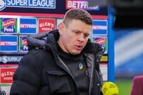 Castleford Tigers' head coach Lee Radford felt his side played like a "pub team" in the second half against Wigan Warriors. Picture: Alex Whitehead/SWpix.com.