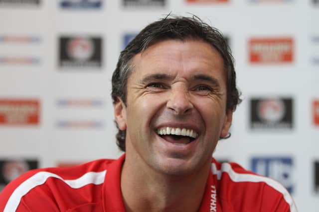 Former Wales boss and Leeds United hero Gary Speed. Pic: Michael Steele.