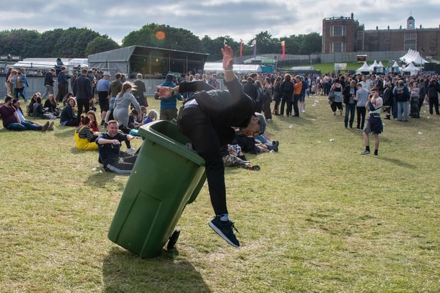 A cautionary tale - just because your friend can leap over a wheelie bin, it doesn't mean you can...