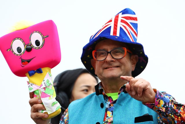 Timmy Mallett during the Platinum Jubilee Pageant in front of Buckingham Palace.