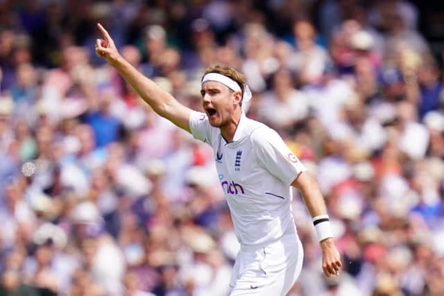 All Fine: Stuart Broad, above, has no issues with Joe Root. Picture: Adam Davy/PA Wire.