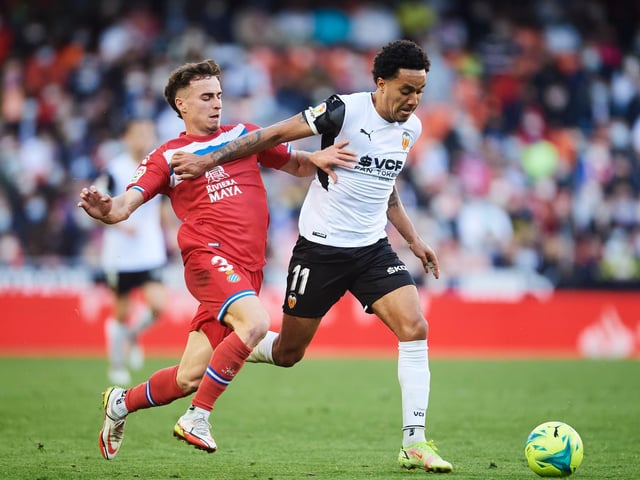 The winger took some time to warm up in Spain but, after making a breakthrough, Costa couldn't sustain his progress. After a ten game stint in the starting eleven, Costa was confined to the bench or substitute cameos for the majority of the season - though still got more minutes in his boots than he was likely to have done at Elland Road.