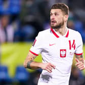BUSY NIGHT: Leeds United's Poland international midfielder Mateusz Klich, above, is one of three Whites players in line for Wednesday evening Nations League action. Photo by Pedro Salado/Quality Sport Images/Getty Images.