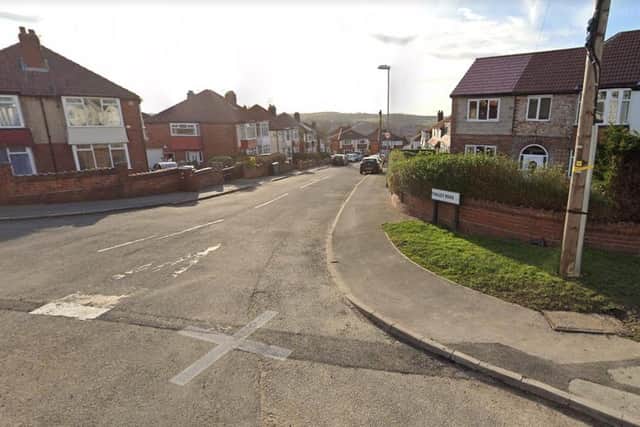 David Coomber drove his car towards a group of people in Valley Road, Leeds. Picture: Google