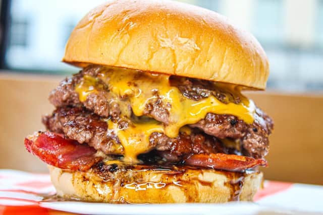 The team have crafted a concise menu of double or triple cheeseburgers, sides, shakes and desserts