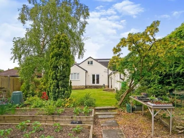 The enclosed large rear garden has a patio area, lawned garden, BBQ area and a shed, perfect for families and entertaining.