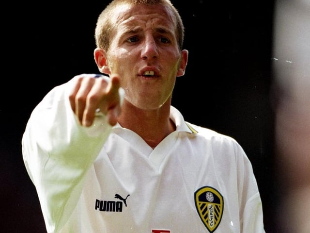 Lee Bowyer in action during the FA Carling Premiership game against Wimbledon at Selhurst Park in August 1998. The game finished 1-1.