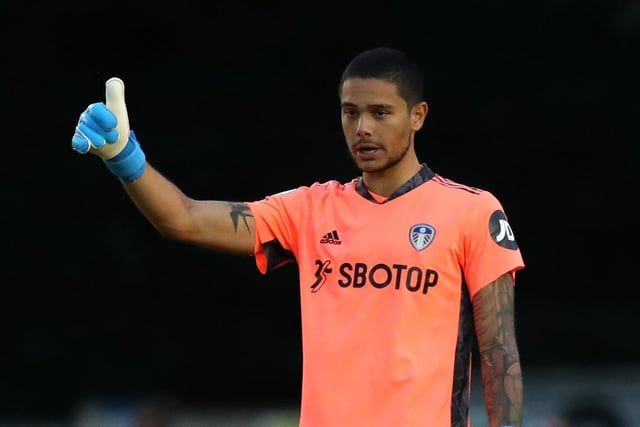 Young goalkeeper Elia Caprile is listed as No. 25 with Leeds United but has spent the last 12 months in his native Italy on loan at Pro Patria. With Kristoffer Klaesson, Dani van den Heuvel and Illan Meslier ahead in the pecking order, it is plausible Caprile's shirt is vacated this summer (Photo by George Wood/Getty Images)