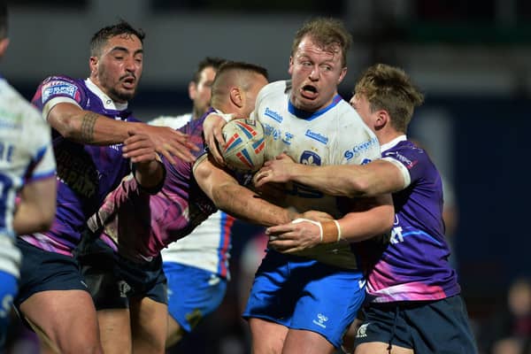 Wakefield Trinity's Eddie Battye is in contention to face Warrington. Picture: Bruce Rollinson.