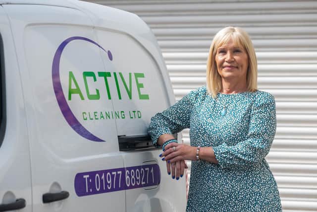 Carolyn Creel, 57, is the founder of Leeds contract cleaning business Active Cleaning - but now works as a psychic medium and spiritual healer (Photo: James Hardisty)