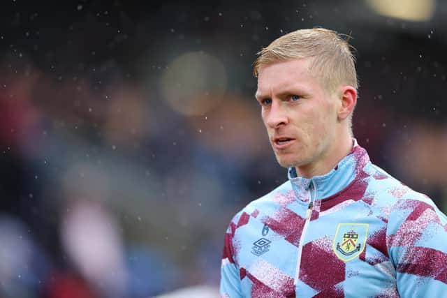 BIG EXIT: Captain Ben Mee, above, is one of 14 professionals including six seniors leaving Leeds United's former relegation rivals Burnley following the club's drop to the Championship. Photo by James Gill - Danehouse/Getty Images.