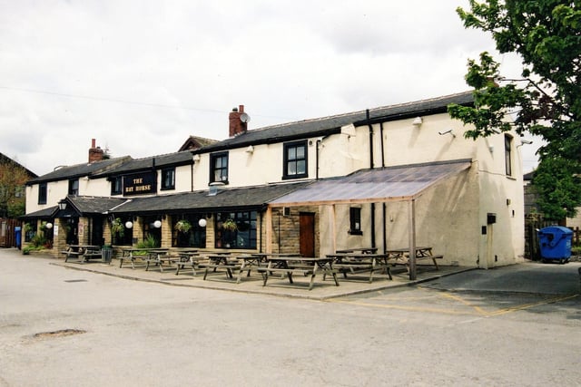 Did you drink here back in the day? The Bay Horse on Bradford Road at East Ardsley, close to junction 41 of the M1. The building, on two storeys, dates back to the 1800s. A conservatory has been added to the frontage and there is also a beer garden.