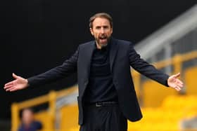 England manager Gareth Southgate shows his frustration on the touchline during the UEFA Nations League match against Italy at Molineux Picture: Nick Potts/PA