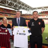 UNVEILED: Leeds United will face Aston Villa at Brisbane's Suncorp Stadium this summer (Photo by Chris Hyde/Getty Images)