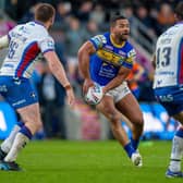 Fans were surprised at just how big a miss the ill Kruise Leeming was for Leeds Rhinos defeat at Huddersfield Giants. Picture: Bruce Rollinson.