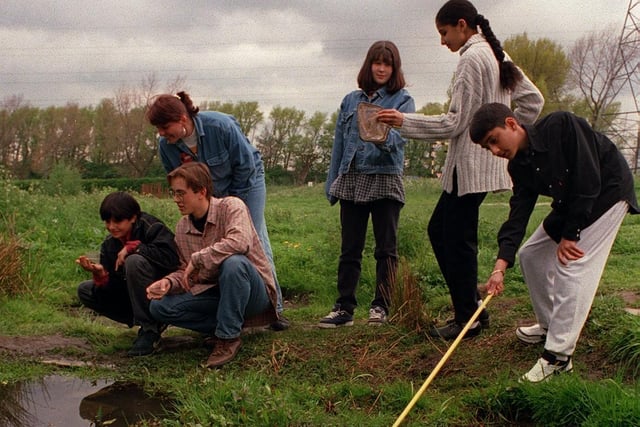 Pupils visited Skelton Grange Environmental Centre in May 1996.