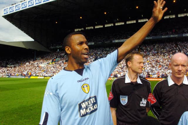 Enjoy these photos from Lucas Radebe's testimonial in May 2005. PIC: Steve Riding