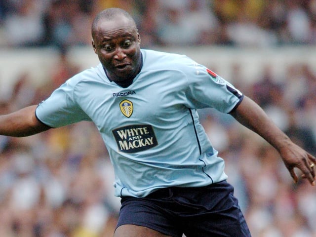 Tony Yeboah in action.