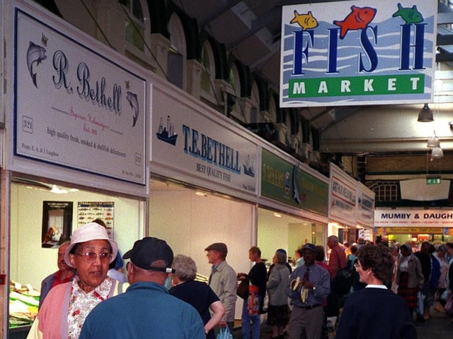The new fish market at Kirkgate offered a catch of the day for shoppers.