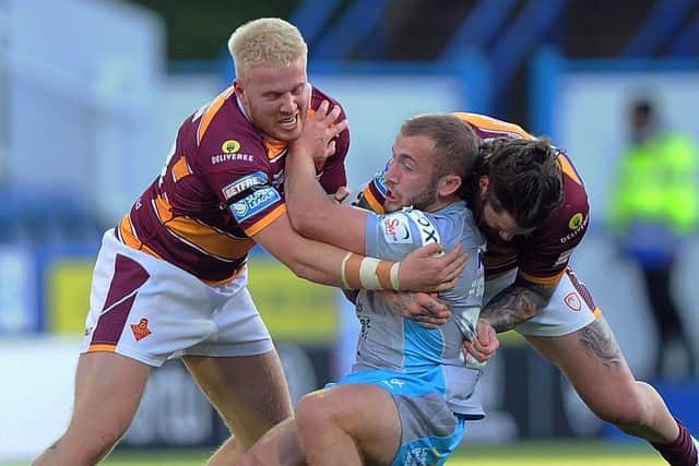 Back-row Leeds Rhinos forward Jarrod O'Connor stepped up from 18th man to fill in at hooker against Huddersfield Giants last time out in Super League. Picture: John Rushworth/SWpix.com.