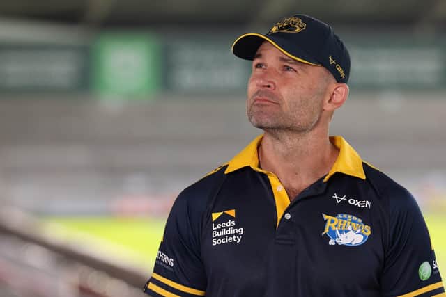 Leeds Rhinos head coach Rohan Smith likes players to be versatile and to be able to adapt their game. Picture: John Clifton/SWpix.com.
