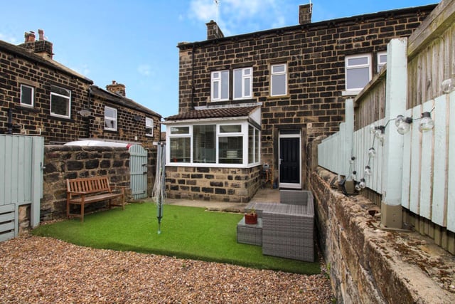 The property benefits from a substantial extension to the rear, courtyard garden and off-street parking.