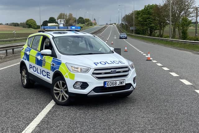 The M606 was closed by police for almost 12 hours (stock image)