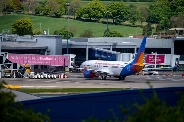 Figures show a total of 466 flights (15.3 per cent) faced delays at LBA in the three months to the end of March. Picture: James Hardisty.