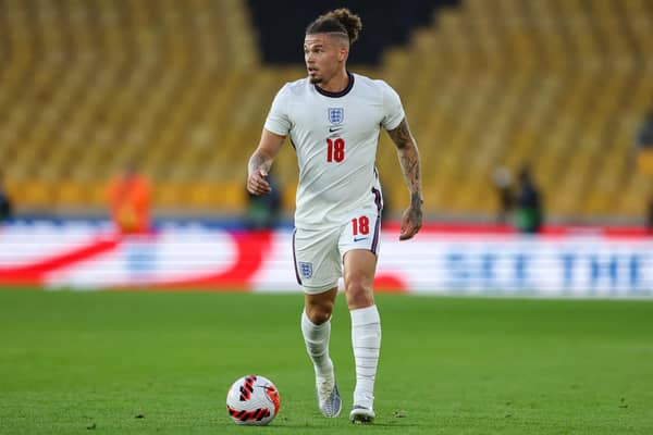 STARTING: Leeds United's Kalvin Phillips as England take on Hungary in the Nations League at Molineux. Photo by Robin Jones/Getty Images.